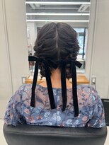 バルべス トーキョー(BARBES TOKYO)&nbsp;大人可愛いツインシニヨン【清板】
