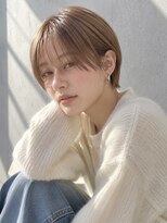 ノア(NOA) 【NOA】大人ハンサムショート×長め前髪×ブラウンカラー