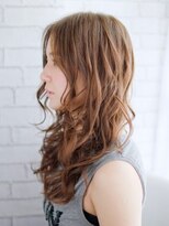 ヘアメイク ナル(hair make nalu) 大人ロングのミックスカールスタイル