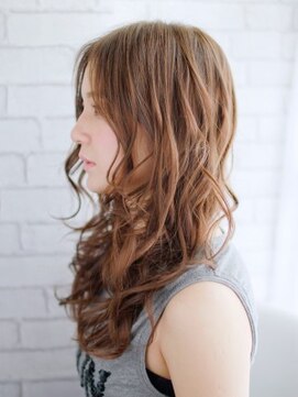 ヘアメイク ナル(hair make nalu) 大人ロングのミックスカールスタイル