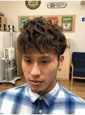 ウェーブパーマ