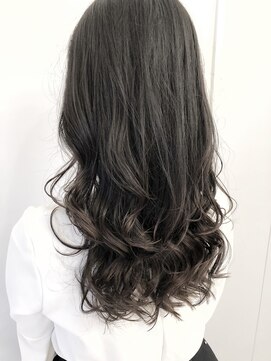 チョビー 銀座(chobii) グレージュ/デジタルパーマ/ゆるふわ/ミックス/銀座/高柳