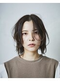 暗めアッシュ