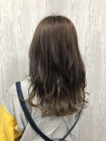 テーラヘアー 木更津本店(TELA HAIR) アッシュベージュ裾カラー【TELA HAIR木更津】