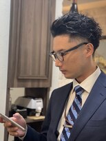 ミリオンバックス 上野(Million Bucks)&nbsp;ソフトスパイラルパーマ＜理容室＞[メンズ/上野/御徒町]