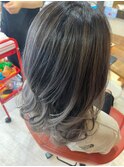 立体パーマスタイル