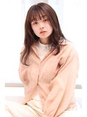 ストリート巻きxセミロングxストリートヘアxナチュラル