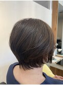 大人ショートボブスタイル