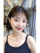 メゾンアクア 表参道(Maison ACQUA)&nbsp;似合わせシースルーバング　似合わせヘア　前髪　似合わせカット