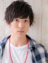 モッズヘア メン 上尾東口店(mod's hair men)&nbsp;黒髪でキマルこなれ感！くせ毛短髪パーママッシュN上尾