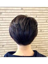 ハナイ ヘアーデザイン(HANAI hair design)&nbsp;前下がりハンサムショート