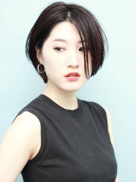 メリケンビューティーパーラー コウベ(MERICAN BEAUTY PARLOR KOBE) 【イメチェン　チェリーブラウン　ショートボブ】牧田じゅん