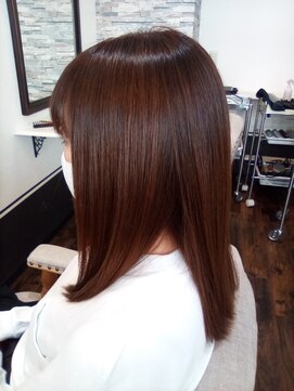 ヘアシップ パロス(Hair ship pharos) ツヤツヤストレートです(^-^)/