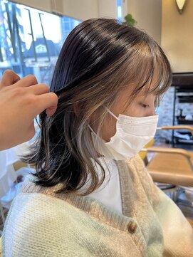 ゼンコー キチジョウジ(ZENKO KICHIJOJI) \デザインカラー/フェイスフレーミング×ベージュカラー・20代