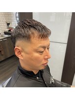 ヒロザバーバー(HIRO THE BARBER) フェード×クロップスタイル 宇部市/理容室/理容院