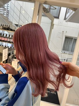 ガリカ シーム(Gallica/SEAM) 【桑原雪音】韓国風チェリーピンク/艶髪ミディアム/暖色系カラー