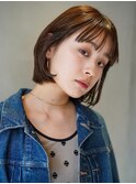 ショートボブ/ミニボブ/切りっぱなし