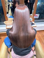 TJ天気予報 3コ 豊明店 「ビフォーアフターあり」サラ艶丸みロング「縮毛矯正」