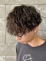 ニアウ 伊勢崎連取店(Niau)&nbsp;メンズマッシュツイストスパイラルパーマメンズパーマ