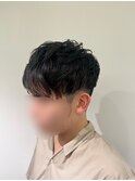 ツーブロソフトマッシュ