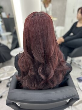 アルドーレ(Ardore) 可愛さ抜群♪カシスレッドカラー♪