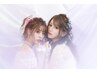 平日◎2名以上でペア割ヘアセット1人￥2300