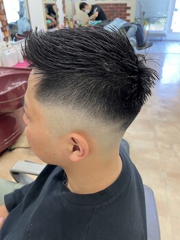 フィールズ 栗林(feels)の写真/【山口/防府/下鯖山】男は短髪！という方！フェードもぜひお任せ下さい！メンテナンスのみも受付可能です◎