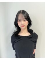 ハッチ(HACCH)&nbsp;似合わせ顔周りカット/韓国ヘア/透明感カラー