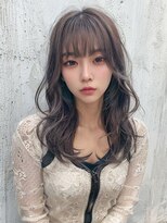 オリンテ バイ レシッド 表参道(orente by rcid)&nbsp;髪質改善フェミニンロング顔周り似合わせカット艶メルティカラー