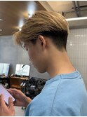 刈り上げセンターパート/メンズセンターパート