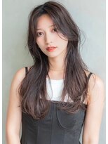 ドロシー 郡山桑野店(Dorothy)&nbsp;黒髪ボブルフネビージュ小顔ワンレン