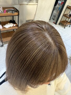 インプレッション(impression produced by LA’BO) 【札幌/impression佐藤】透明感・白髪ぼかしハイライト