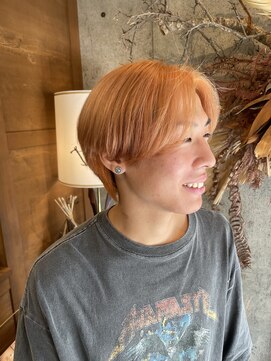 アンドアイズム(and.I'sm) オレンジブラウンカラー