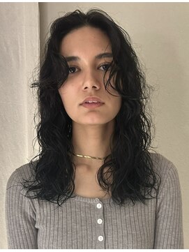 ノラギンザユー(NORA GINZA/U) ロングパーマニュアンスパーマくせ毛パーマ大きめカール