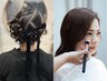  ヘアセット+ポイントメイク