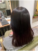 くびれヘア/アプリコットオレンジ/夏のヘアアレンジ/武蔵小杉