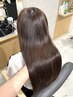 【自分至上最高のツヤ体験】カット+高濃度水素カラー+水素トリートメント