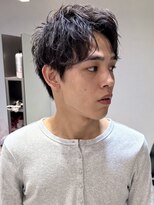 ファルベ(Farbe) フェザーパーマ/サーフカール/刈り上げセンターパート/波巻き