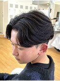 毛流れニュアンスストレート