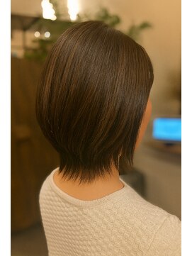 髪質改善メニューで扱いやすく可愛いスタイル若見え