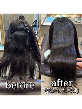 ルフール(ref-le) 強いウネリも美髪矯正(縮毛矯正)で、学校一のツヤ髪さんに!