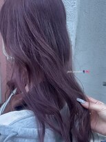 ヘアプレイスソル (HAIR PLACE SoL)&nbsp;透明感パープルアッシュ/レイヤーカット/髪質改善