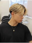MEN’S HAIR/波巻きツイストスパイラル/リバースセンターパート