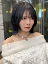 ソラ 広尾店(SORA)&nbsp;ボブレイヤー/ボブヘア/ブルーブラック