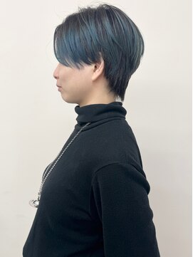 モリオ(morio) ハンサムショート　ブリーチアッシュ