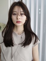 ヌヌ 渋谷 原宿 明治神宮前(nunu)&nbsp;レイヤーカットウルフカットボブグレージュオリーブべージュ