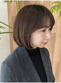大人丸みボブ