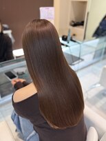 ゴットフロー(GOTTO FLOW)&nbsp;マロンブラウン/髪質改善/艶カラー/ストレート