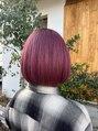 ドット ヘアー ジェム(dot.hair gem) 乾か仕方と少しアイロンを通すだけで簡単ボブスタイル◎