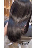 艶髪ストレート/髪質改善縮毛矯正/髪質改善/韓国風/韓国ヘア
